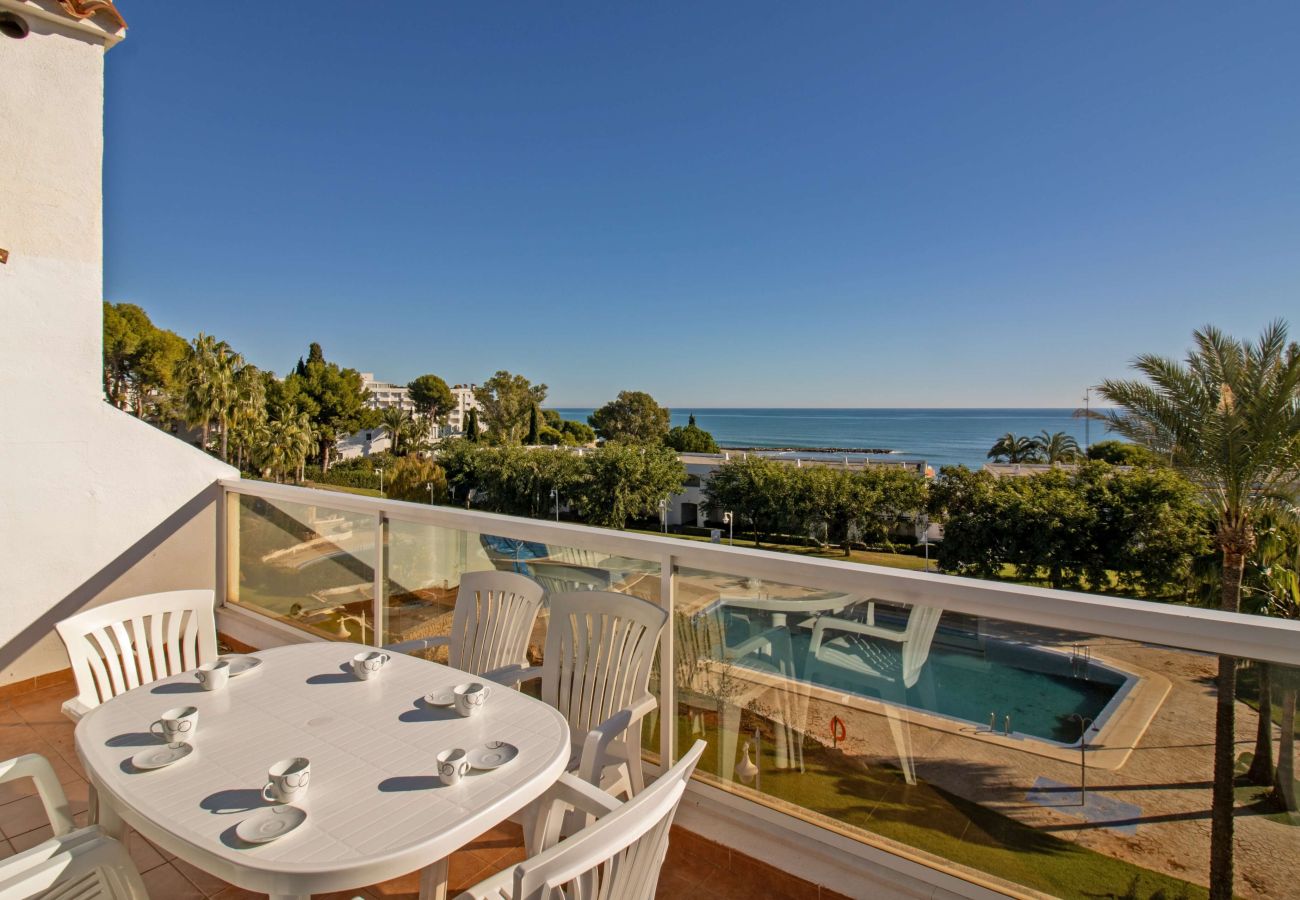 Apartment in Alcocebre / Alcossebre - Jardines del Puerto FRONTAL AL MAR Alcoceber