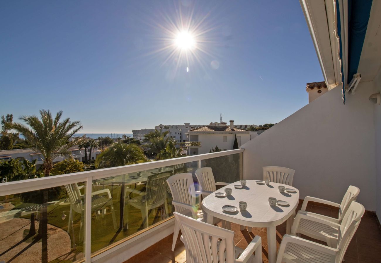 Apartment in Alcocebre / Alcossebre - Jardines del Puerto FRONTAL AL MAR Alcoceber