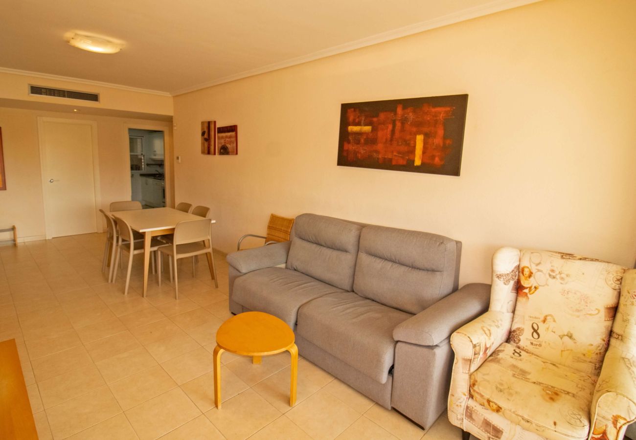 Apartment in Alcocebre / Alcossebre - ALCALA BLAU III 95 Primera Linea Playa del Moro