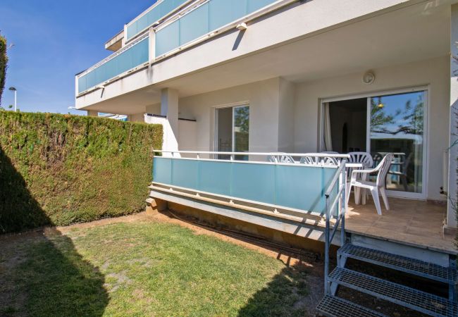 Apartment in Alcocebre / Alcossebre - Bajo con jardín privado - Canaret C PLAYA DEL MORO