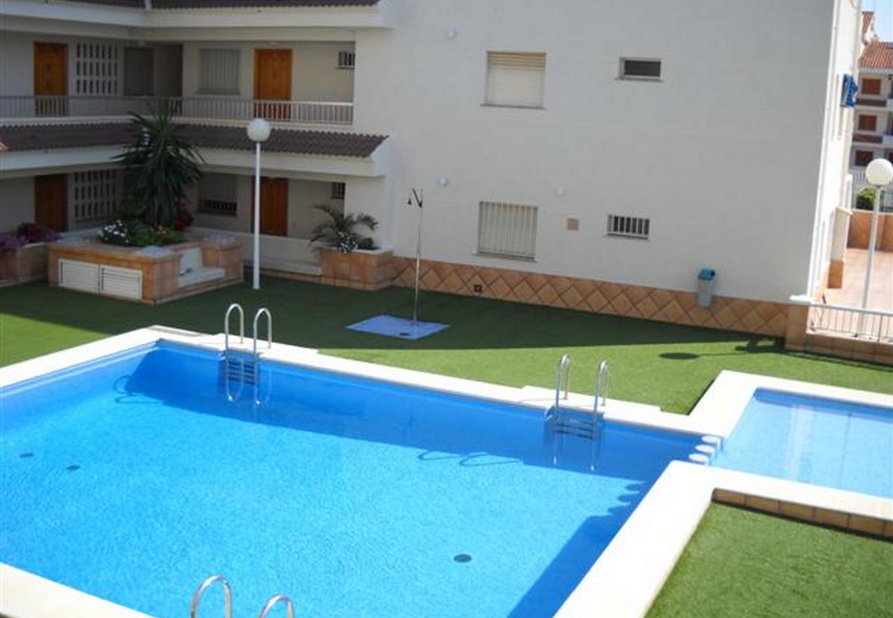 Apartment in Alcocebre / Alcossebre - IRTA PLAYA 105 PRIMERA LINEA PLAYA CARGADOR