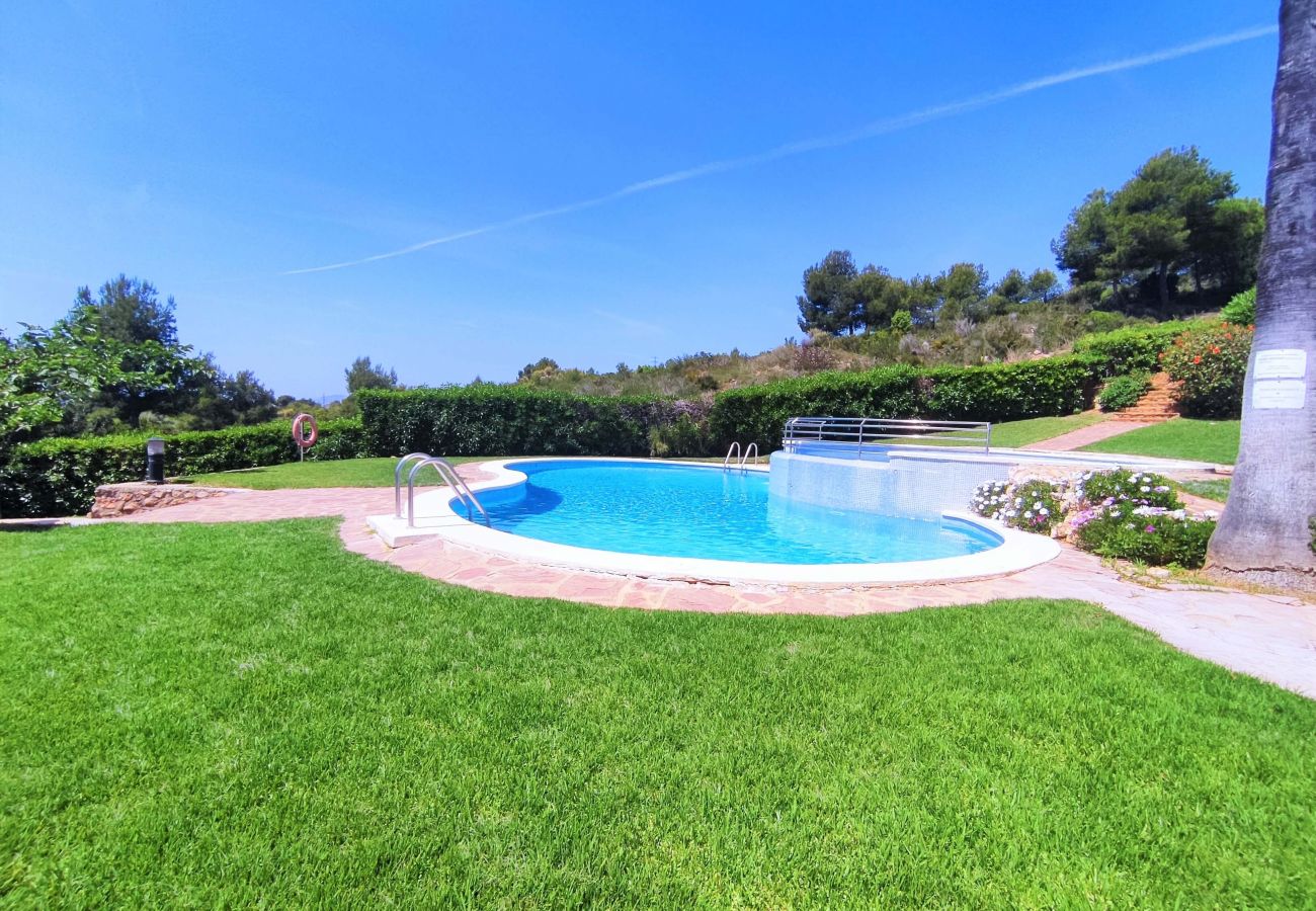 Apartment in Alcocebre / Alcossebre - Terraza con VISTAS ESPECTACULARES Haciendas