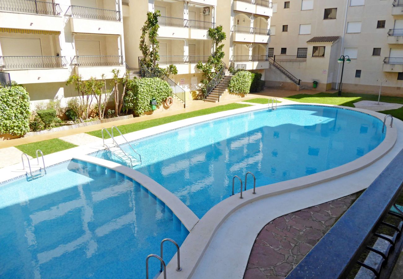 Apartment in Alcocebre / Alcossebre - PLAYAMAR 911 PRIMERA LINEA PLAYA CARGADOR