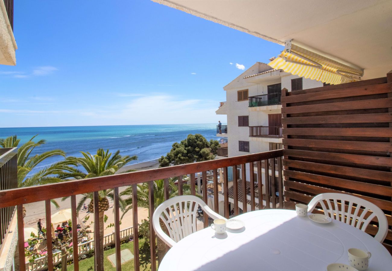 Apartment in Alcocebre / Alcossebre - Apartamento FRONTAL Primera línea PLAYA CARGADOR