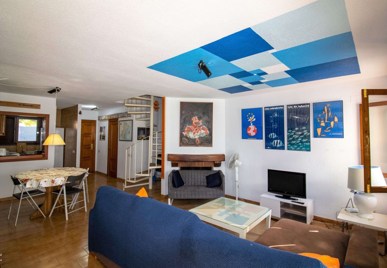 Townhouse in Alcocebre / Alcossebre - Casa adosada con piscina y jardín LAS FUENTES