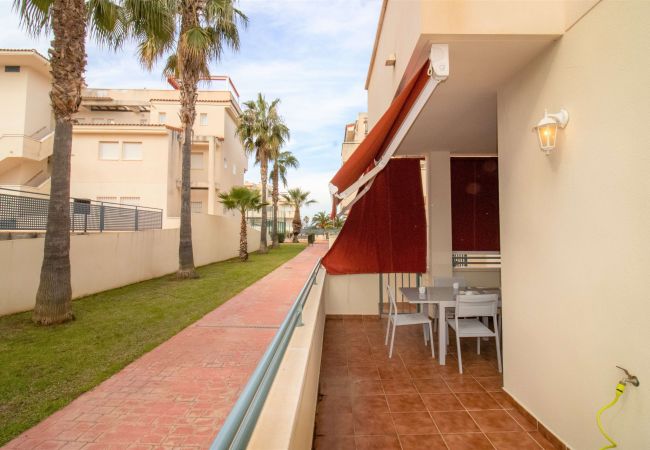 Apartment in Alcocebre / Alcossebre - Bajo con terraza ARENAS Urbanización familiar