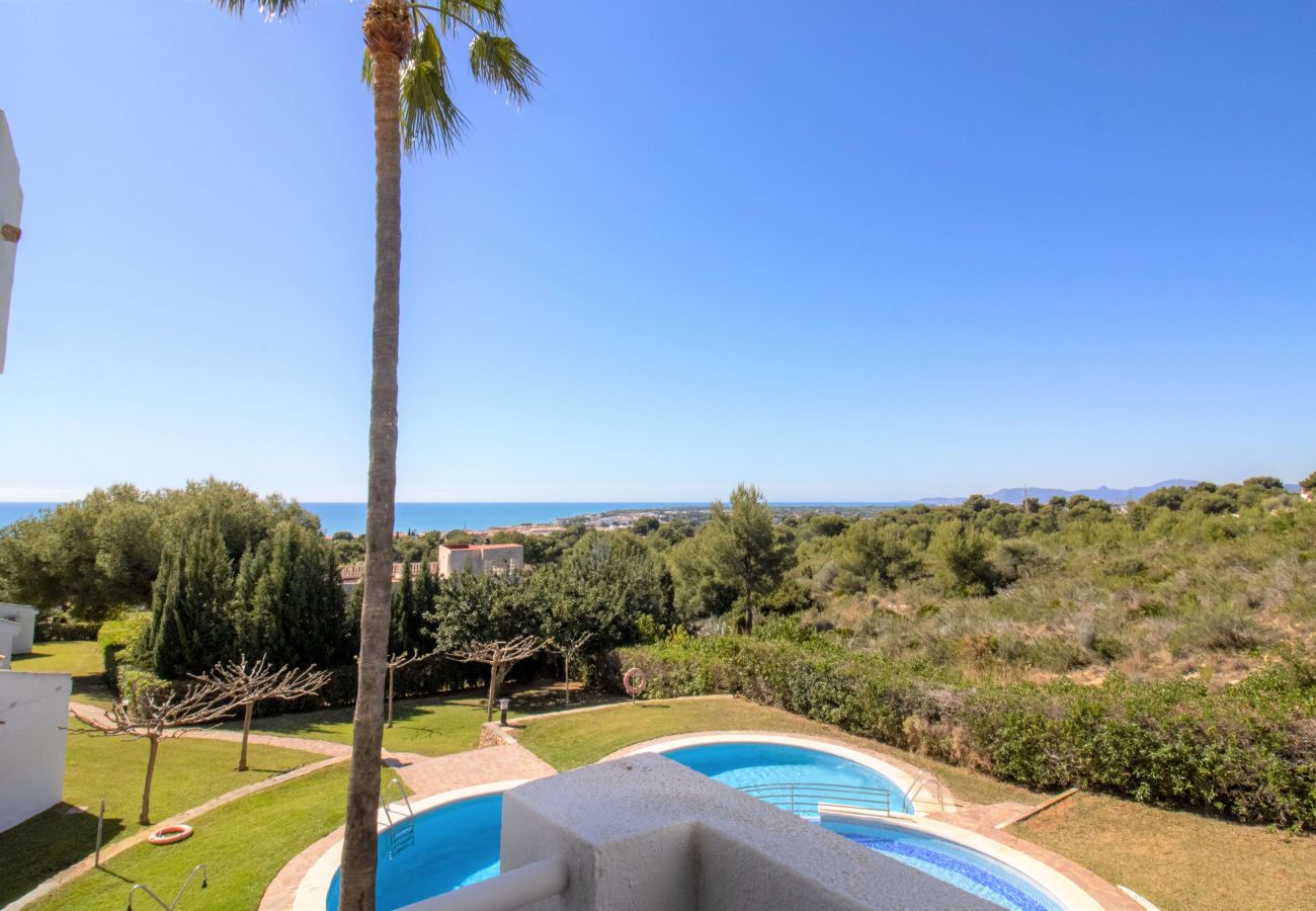 Apartment in Alcocebre / Alcossebre - Terraza con vistas espectaculares Haciendas 1101