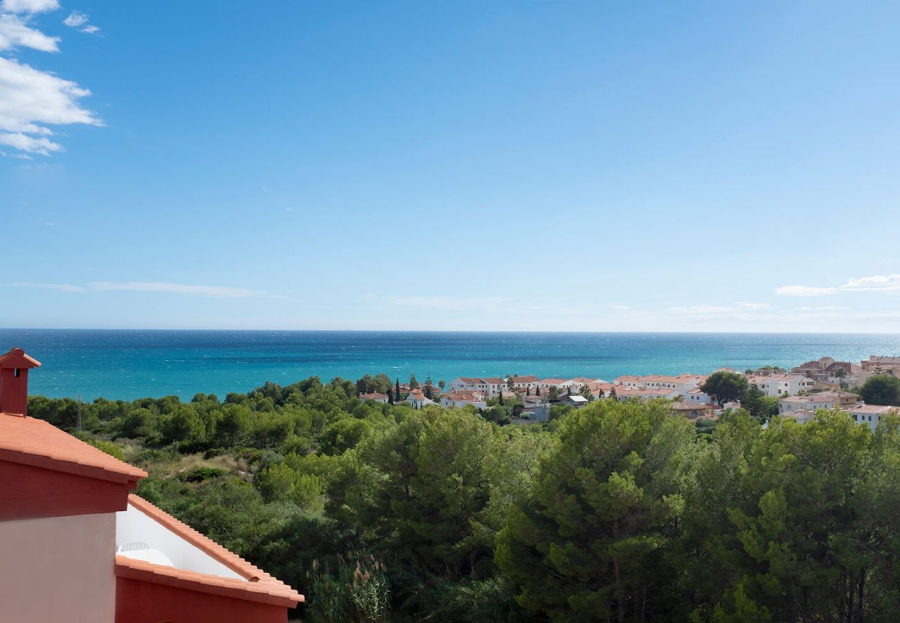 Apartment in Alcocebre / Alcossebre - TERRAZA AZUL - Atico con vistas al mar