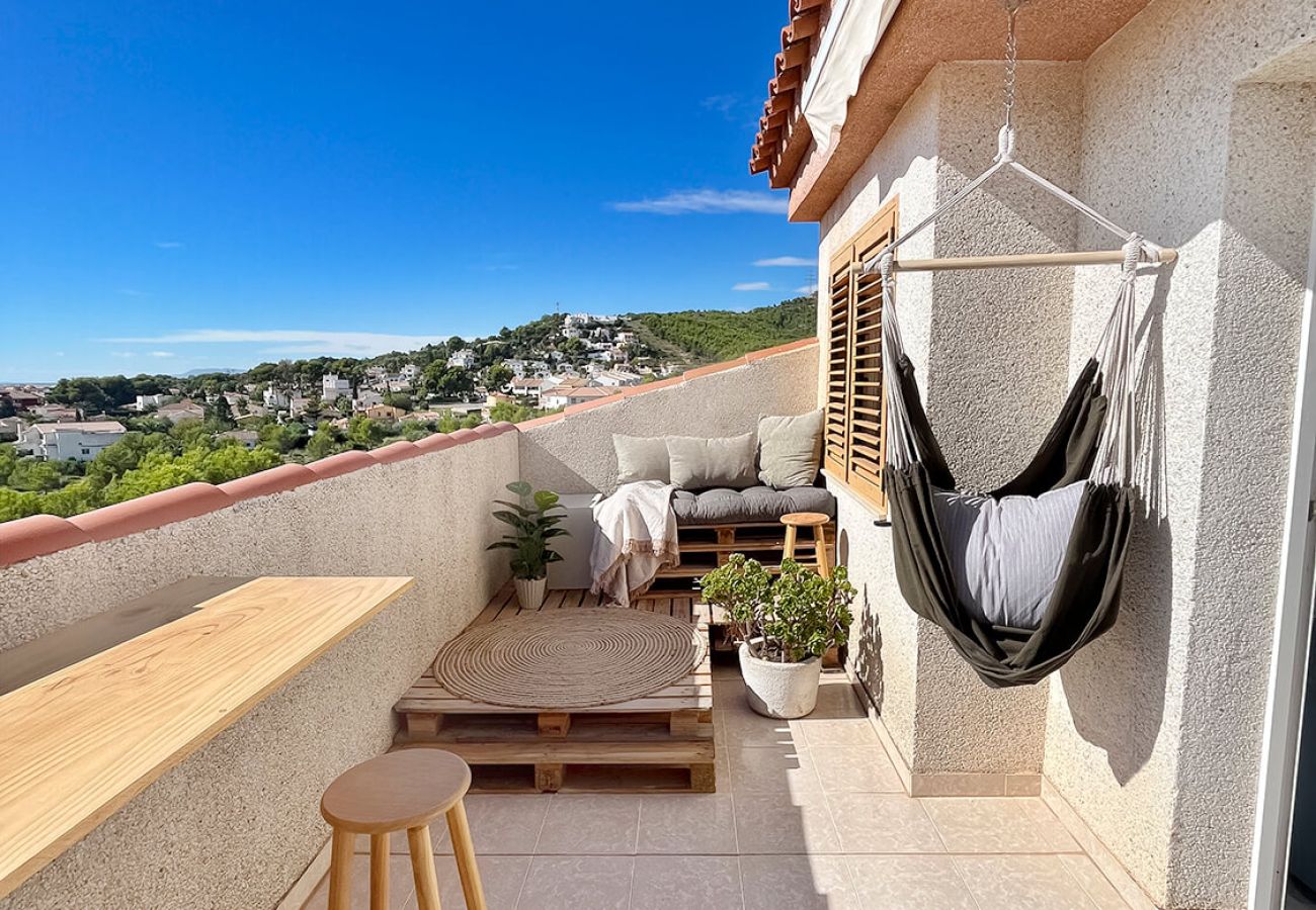 Apartment in Alcocebre / Alcossebre - TERRAZA AZUL - Atico con vistas al mar
