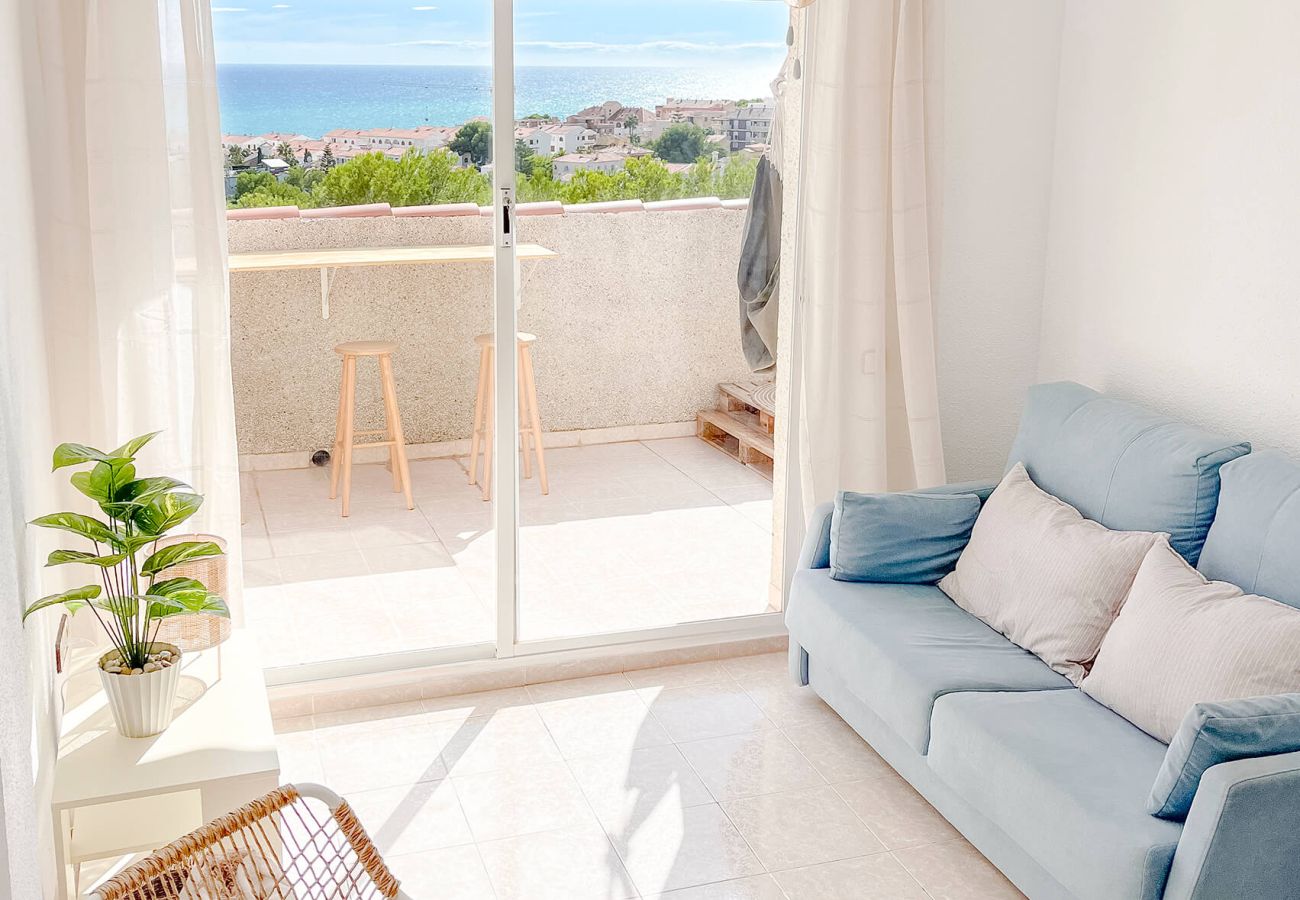 Apartment in Alcocebre / Alcossebre - TERRAZA AZUL - Atico con vistas al mar