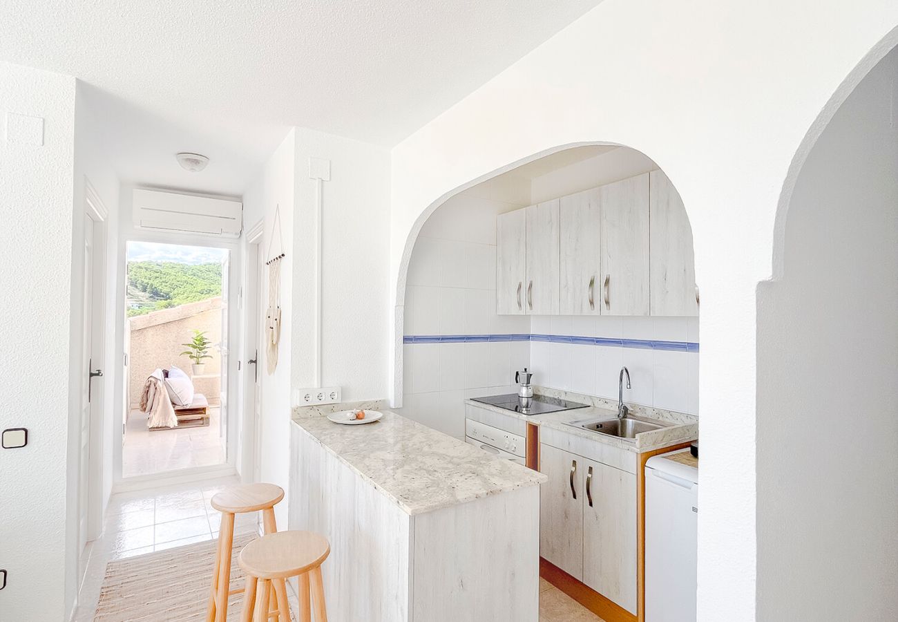 Apartment in Alcocebre / Alcossebre - TERRAZA AZUL - Atico con vistas al mar