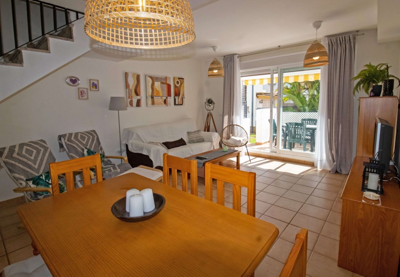 Townhouse in Alcocebre / Alcossebre - Casa adosada con jardín y piscina - PALM BEACH