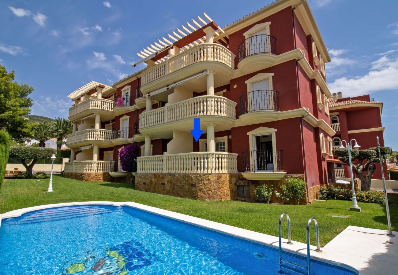 Apartment in Alcocebre / Alcossebre - Planta baja frente a la piscina - Madeira