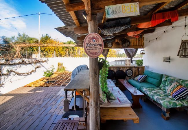 Villa in Alcoceber / Alcossebre - Casa Mediterránea con Chill Out y Barbacoa