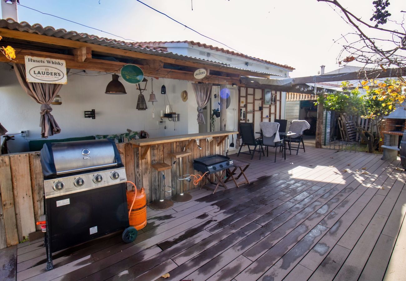 Villa in Alcocebre / Alcossebre - Casa Mediterránea con Chill Out y Barbacoa