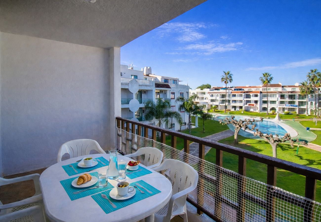 Apartment in Alcocebre / Alcossebre - Romana Pool View *PET FRIENDLY* Habitat