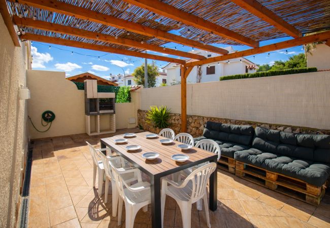 Apartment in Alcoceber / Alcossebre - Bajo Duplex en primera línea de mar - Alcossebre