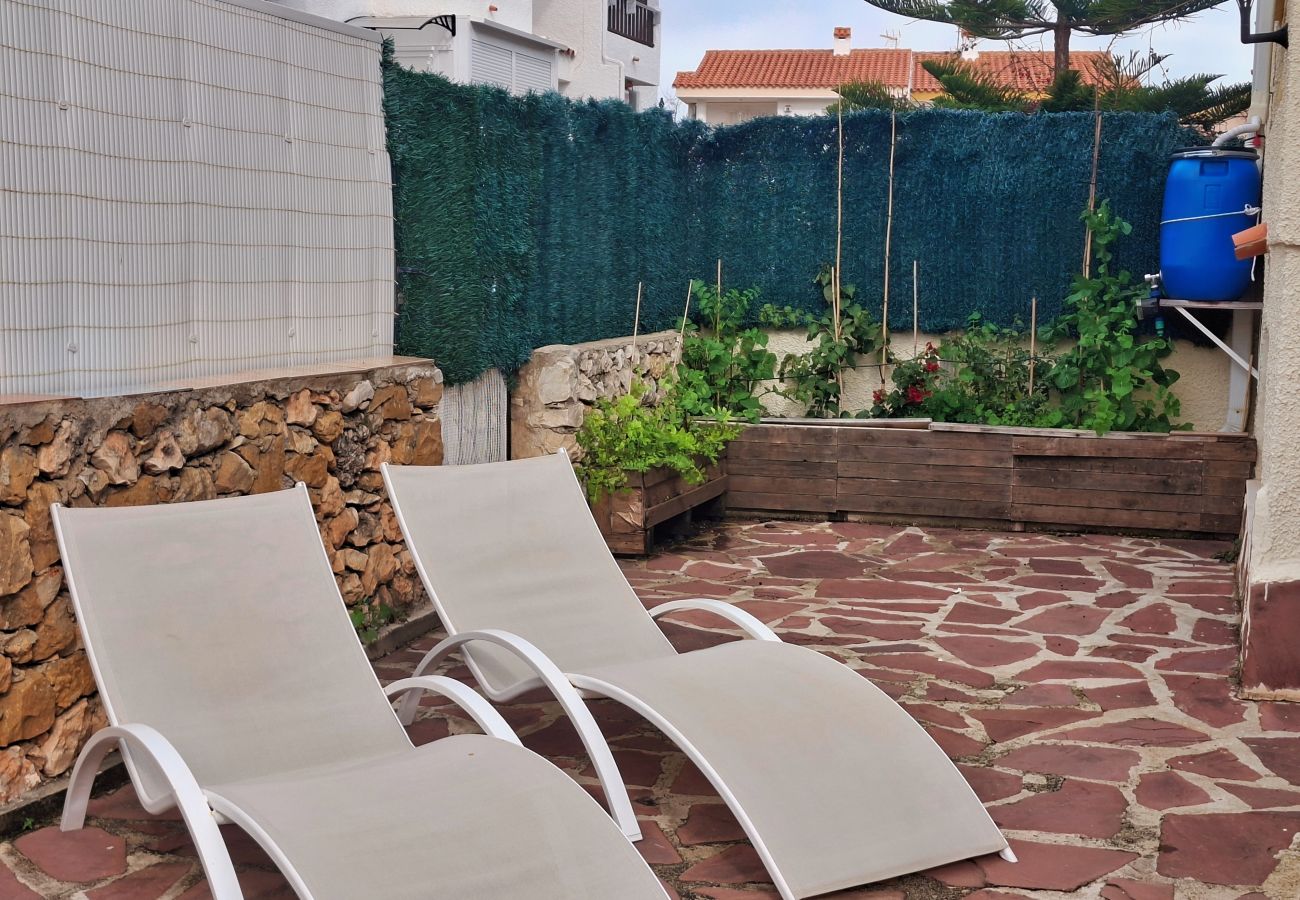 Apartment in Alcocebre / Alcossebre - Bajo Duplex en primera línea de mar - Alcossebre