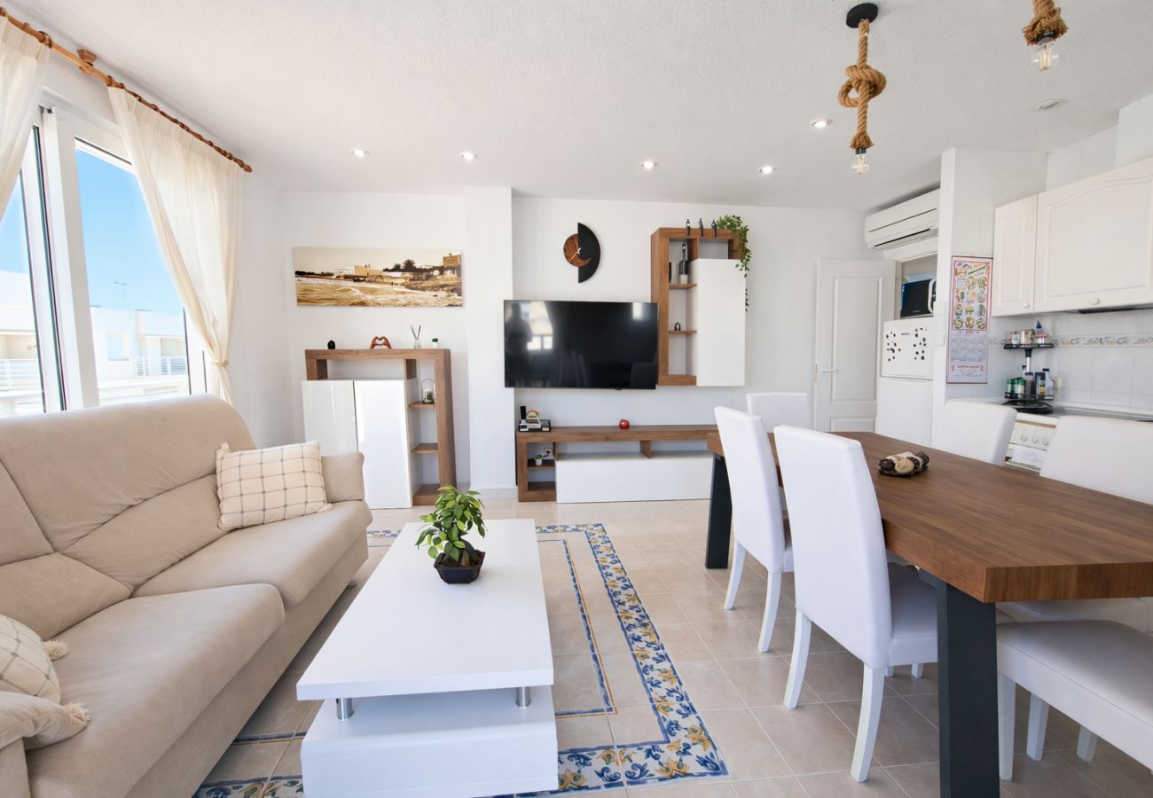 Apartment in Alcocebre / Alcossebre - Atico en primera línea - CALA GONZALEZ
