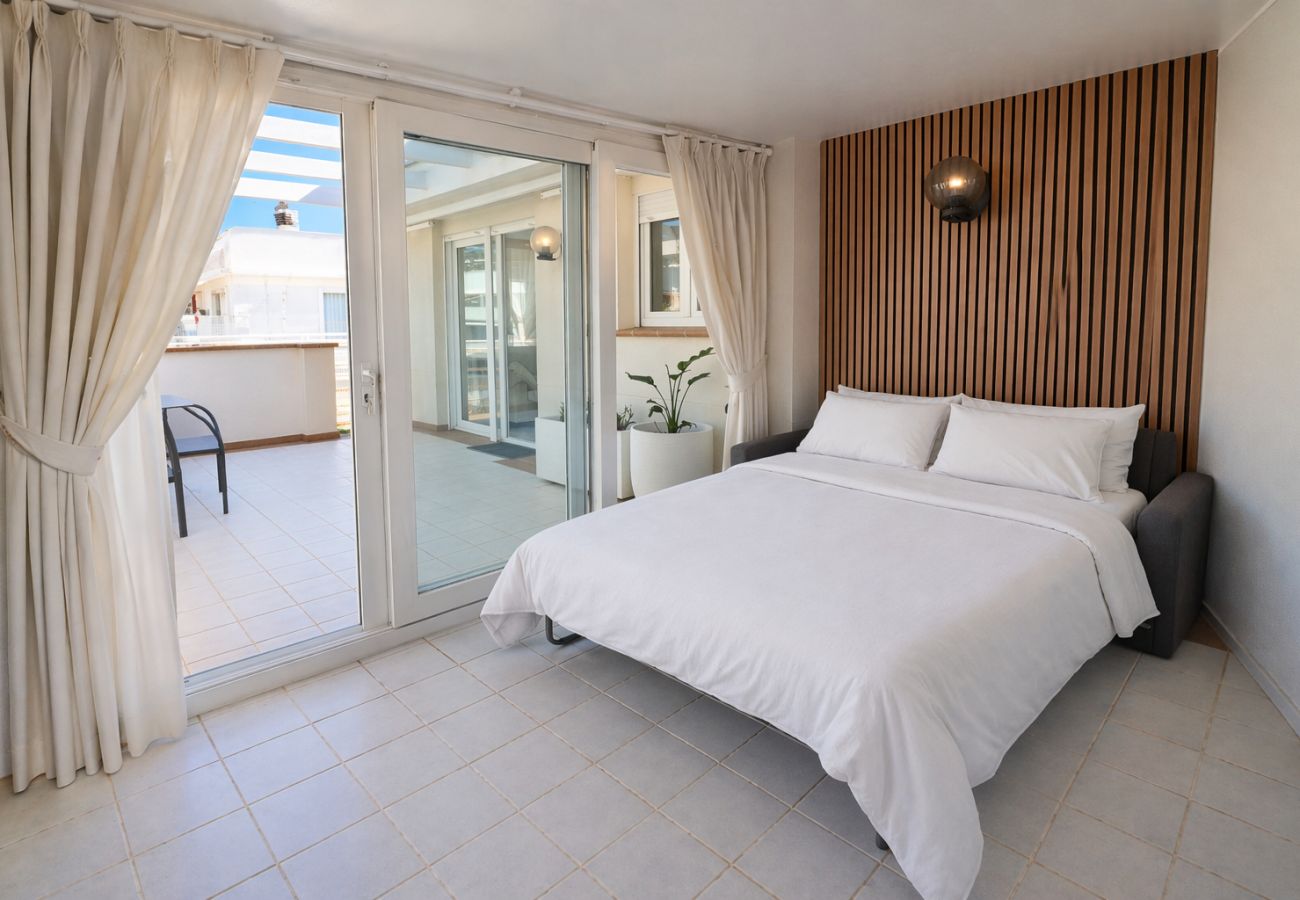 Apartment in Alcocebre / Alcossebre - Atico en primera línea - CALA GONZALEZ
