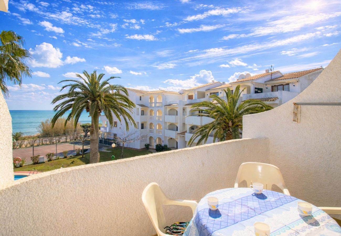 Appartement à Alcocebre / Alcossebre - Apartamento frente al mar con terraza PLAYA ROMANA