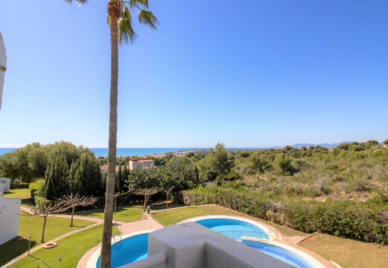 Appartement à Alcocebre / Alcossebre - Terraza con vistas espectaculares Haciendas 1101