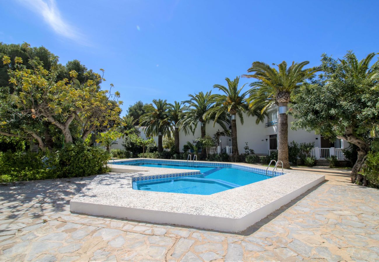 Maison mitoyenne à Alcocebre / Alcossebre - Bungalow con terraza y jardín privdo LAS FUENTES