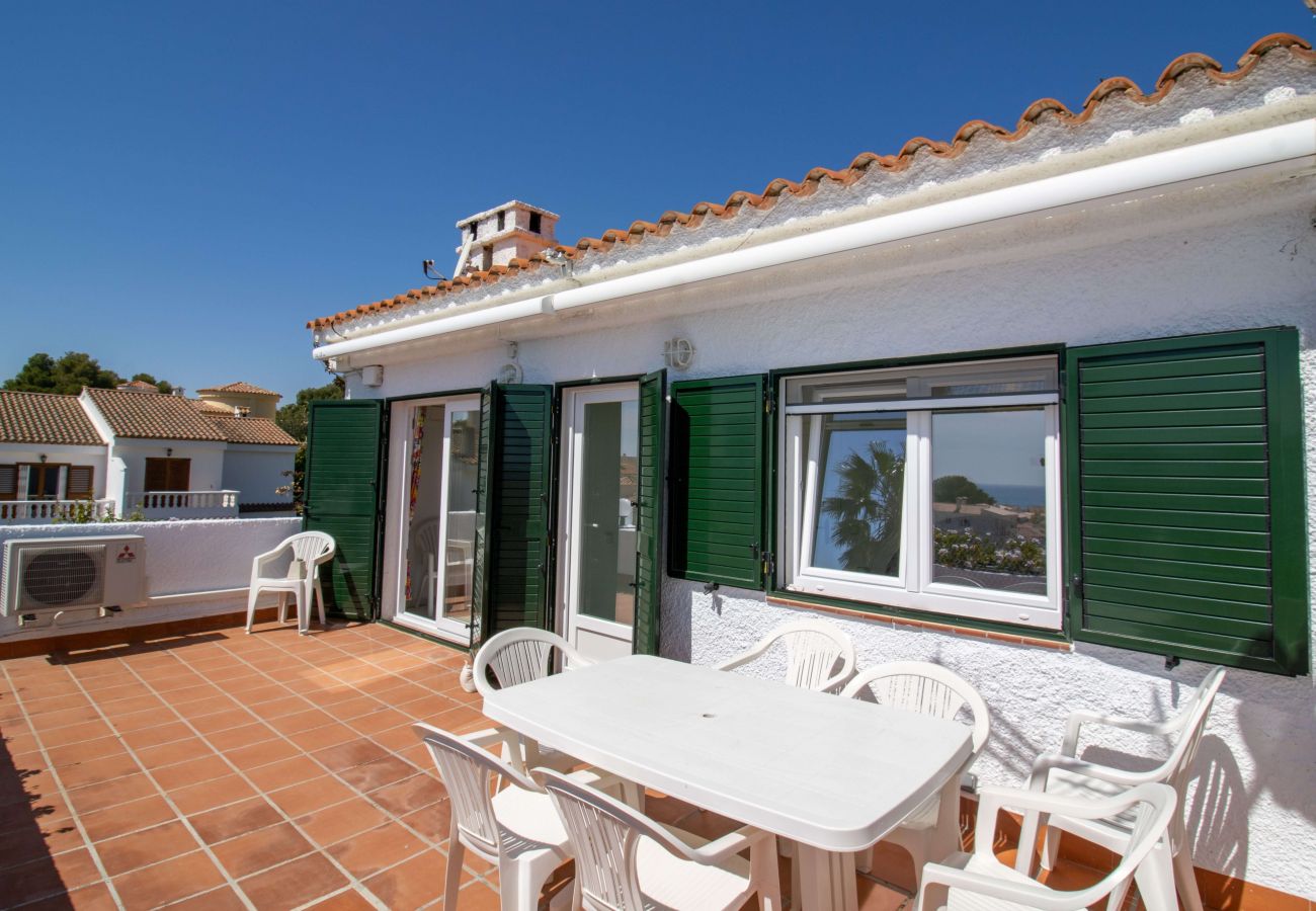 Villa à Alcocebre / Alcossebre - Villa con jardín privado y barbacoa CALA BLANCA