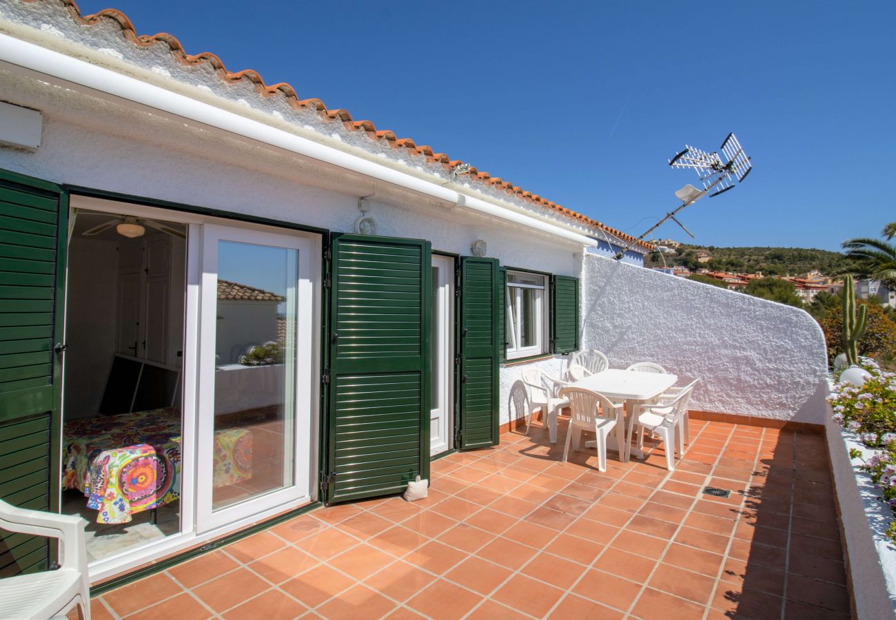 Villa à Alcocebre / Alcossebre - Villa con jardín privado y barbacoa CALA BLANCA