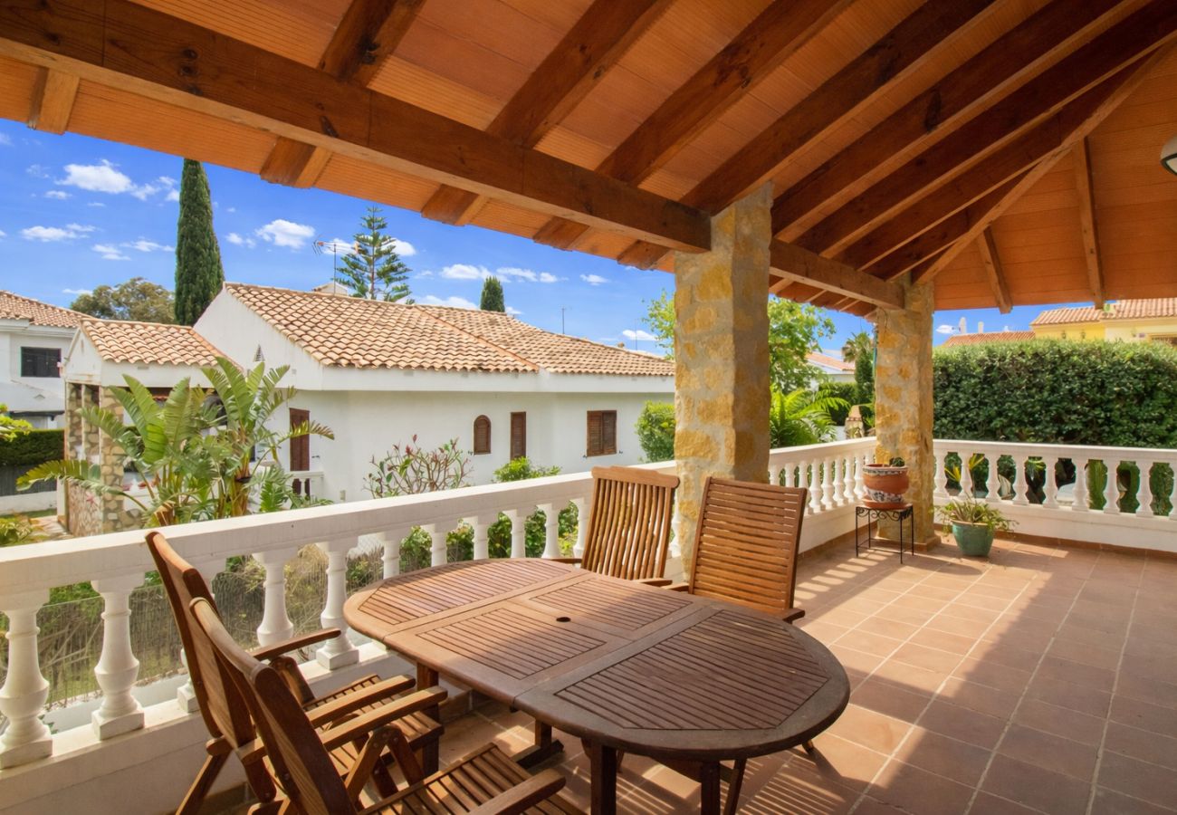 Villa à Alcocebre / Alcossebre - Villa con piscina , jardín y Barbacoa Alcossebre