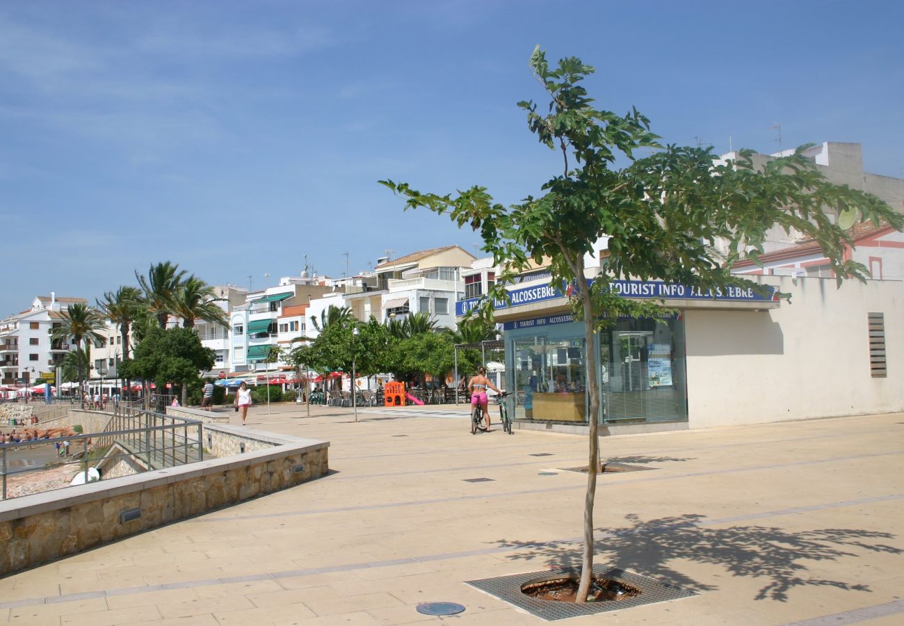 Appartement à Alcocebre / Alcossebre - Atico con piscina Playa Cargador Alcoceber