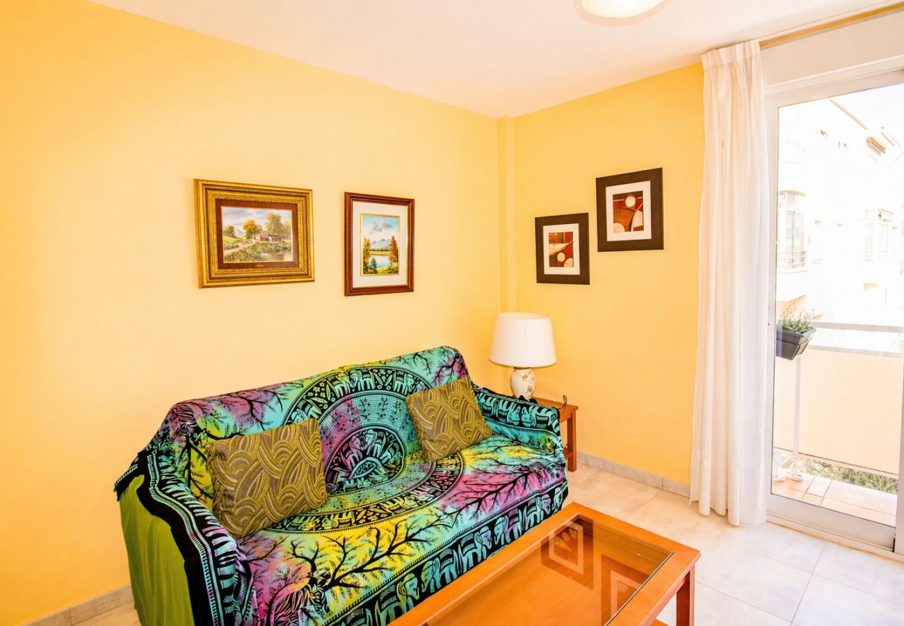 Appartement à Alcocebre / Alcossebre - Playa Cargador - Apartamento con A/A y terraza