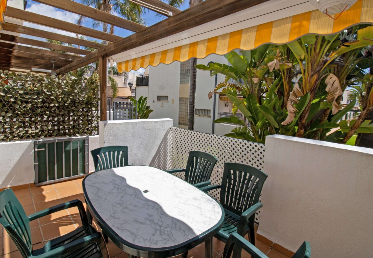 Maison mitoyenne à Alcocebre / Alcossebre - Casa adosada con jardín y piscina - PALM BEACH