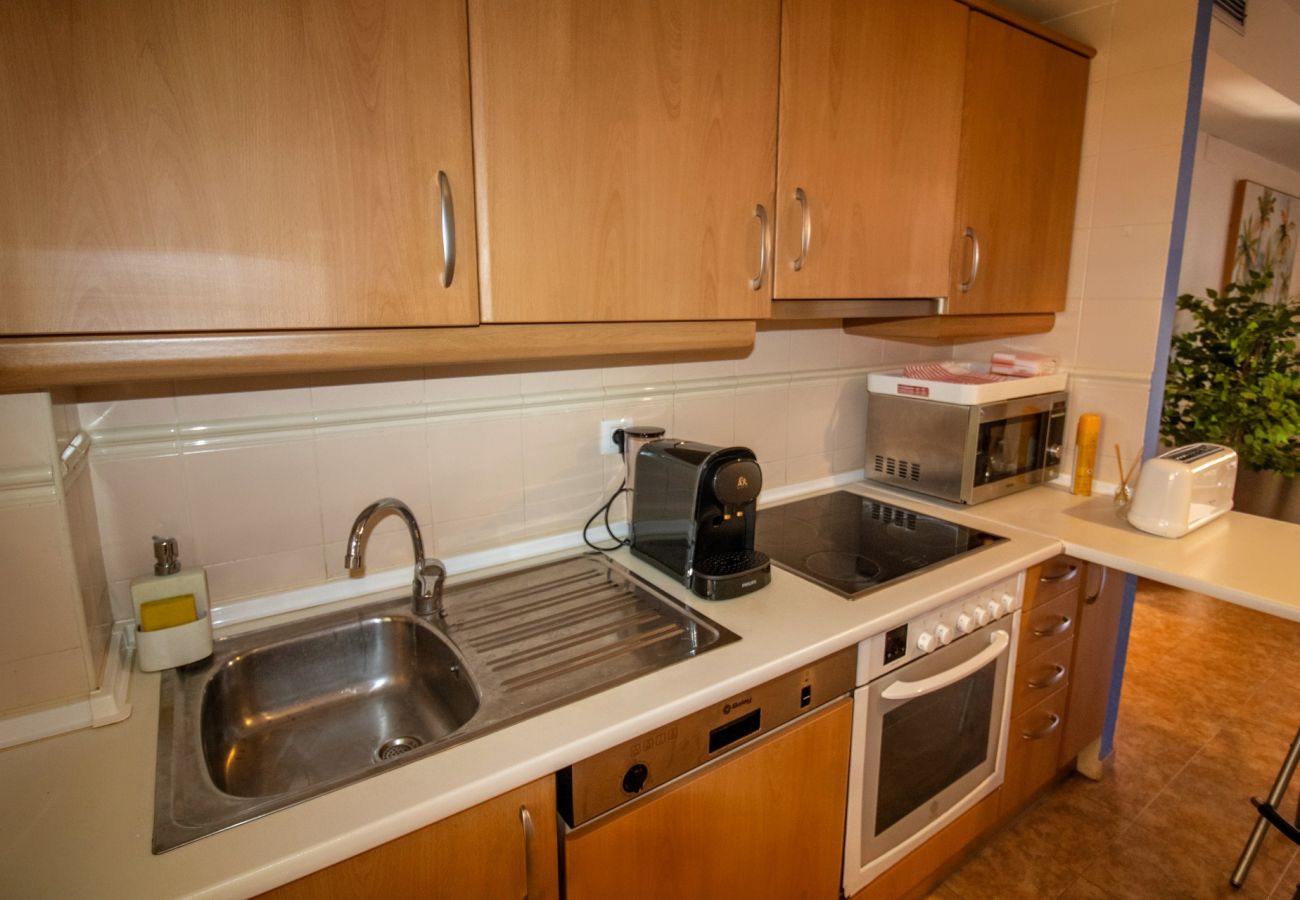 Appartement à Alcocebre / Alcossebre - Bajo con terraza y piscina PLAYA CARGADOR
