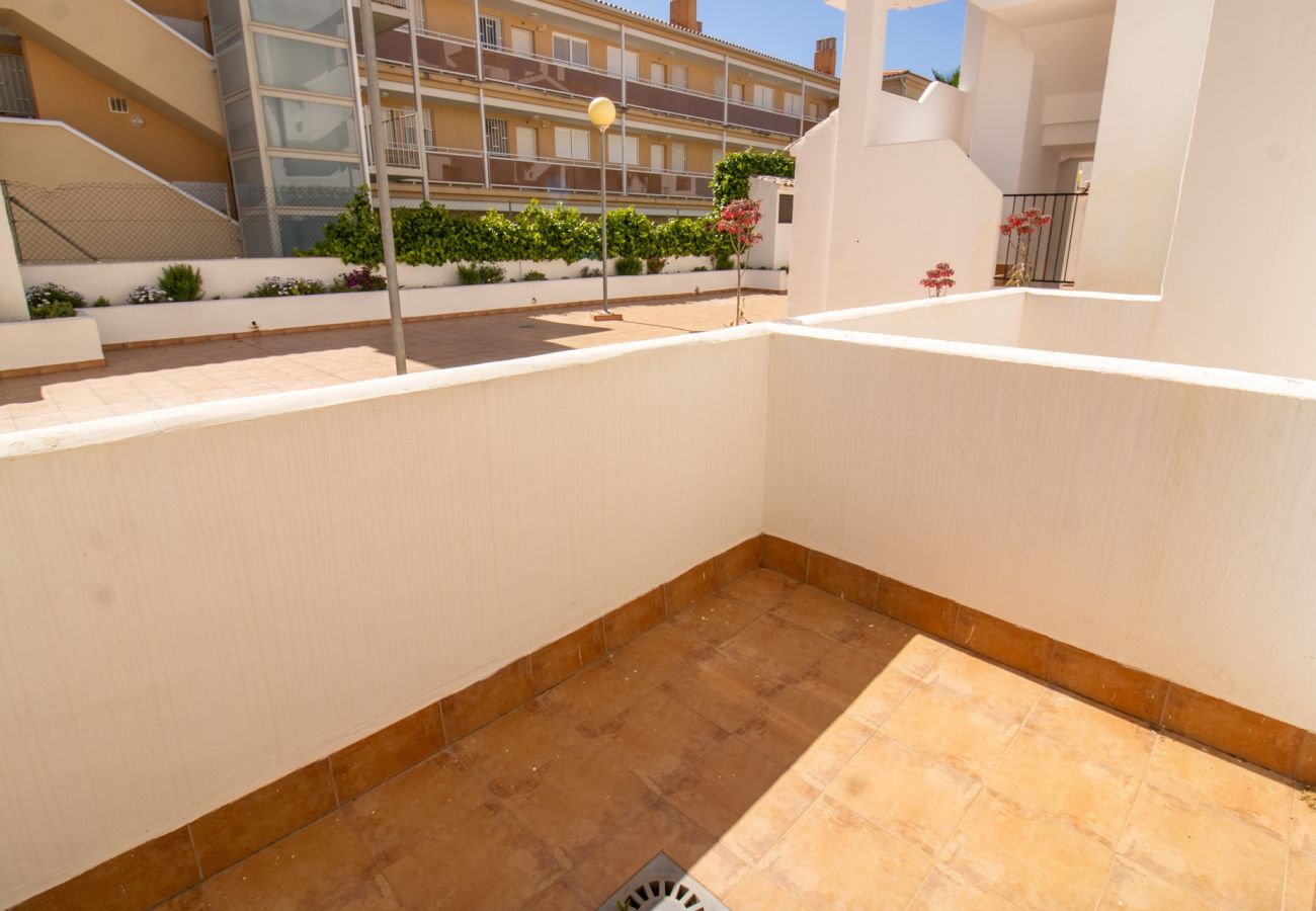 Appartement à Alcocebre / Alcossebre - Bajo con terraza y piscina PLAYA CARGADOR