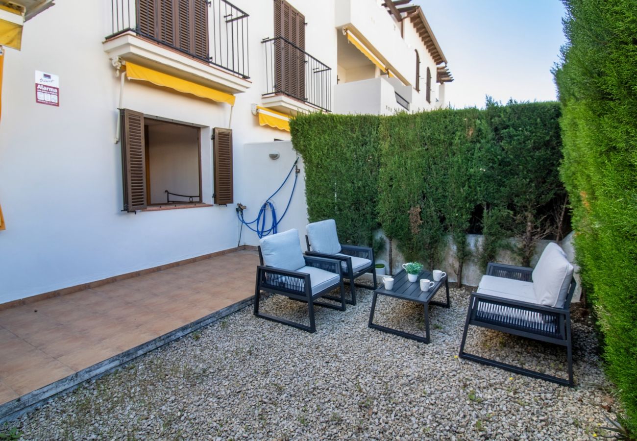 Appartement à Alcocebre / Alcossebre - Bajo con terraza y piscina PLAYA CARGADOR