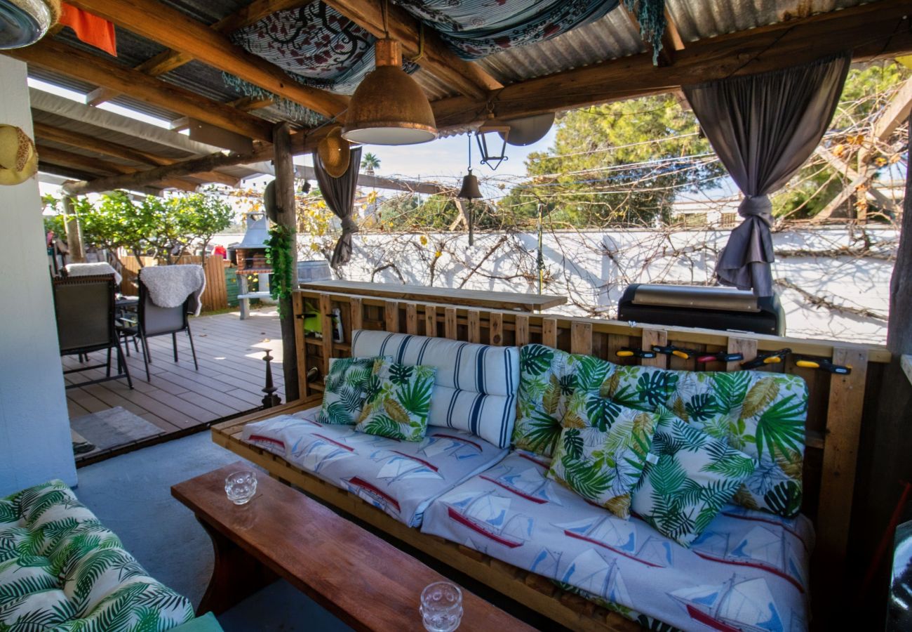 Villa à Alcocebre / Alcossebre - Casa Mediterránea con Chill Out y Barbacoa