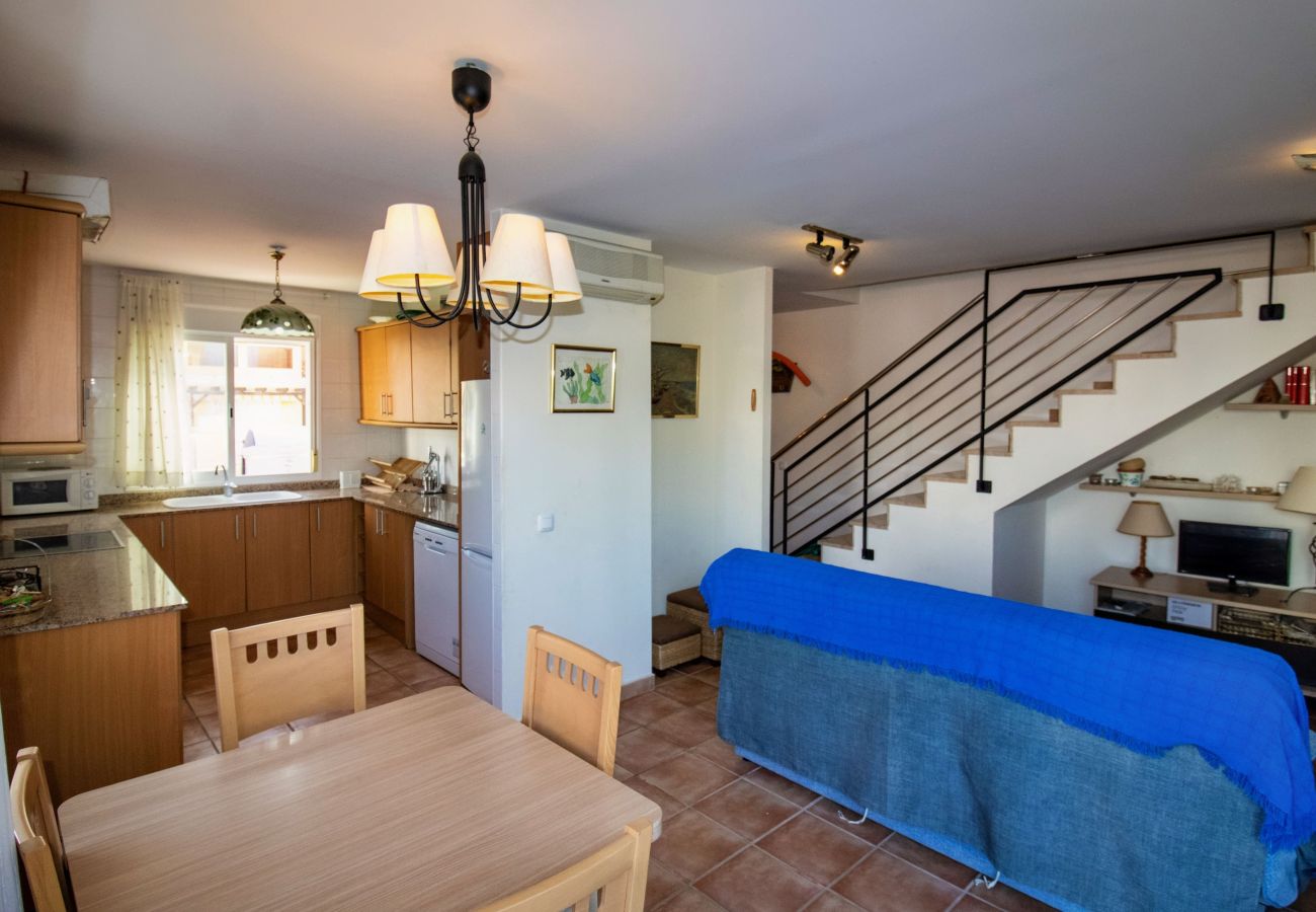 Maison mitoyenne à Alcocebre / Alcossebre - Adosado familiar para 6 Palm Beach II 