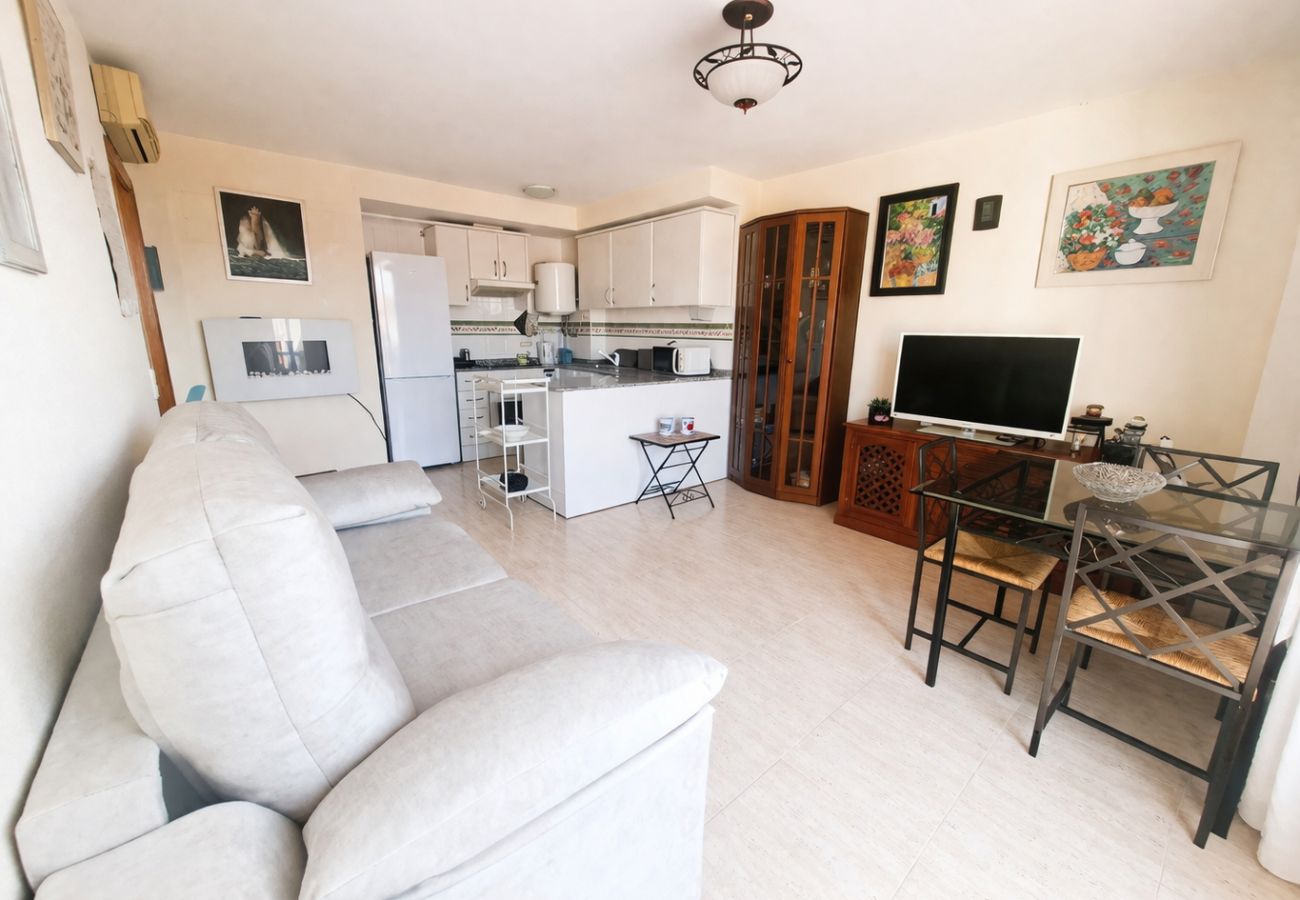 Appartement à Alcocebre / Alcossebre - Atico en el centro - Piscina y aire acondicionado