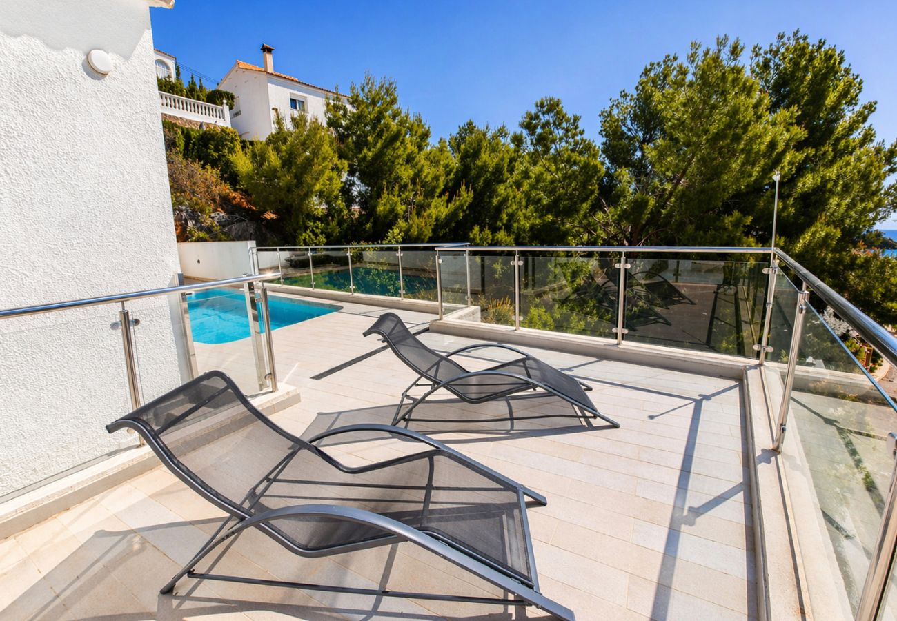 Villa à Alcocebre / Alcossebre - Luxury Villa con piscina y vistas privilegiadas