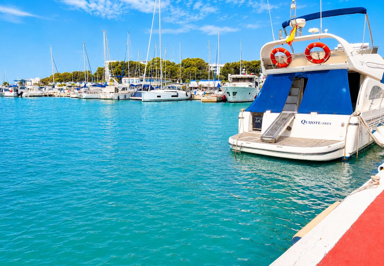 Appartement à Alcocebre / Alcossebre - ⚓Puerto Alcossebre - Terraza frente a los barcos